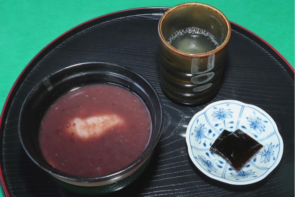 お汁粉 (箸休め付)